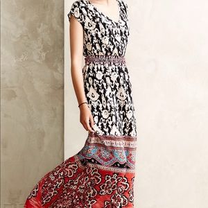 Anthropologie Chennai maxi dress. Size 16.